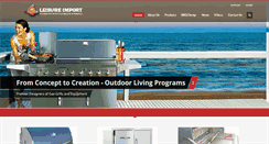 Desktop Screenshot of leisureimport.com